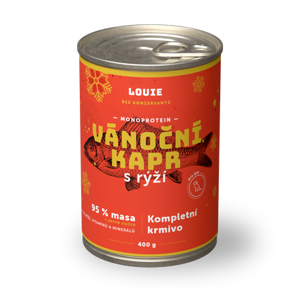 Vianočný kapor s ryžou 400g