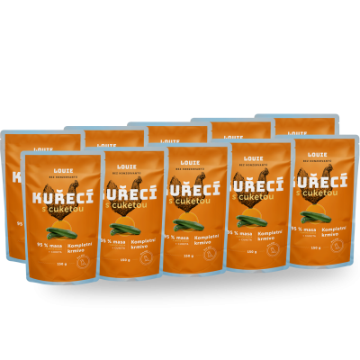 Balenie kapsičiek 10 ks - Kuracie s cuketou 150 g